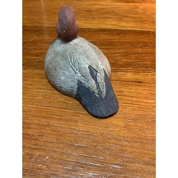 Redd Headed Drake BY J. Sanderson ‘86 Carving 4” - Picture 5 of 8